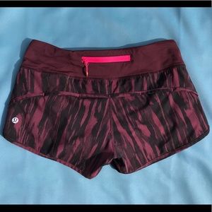 Lululemon Speed Shorts